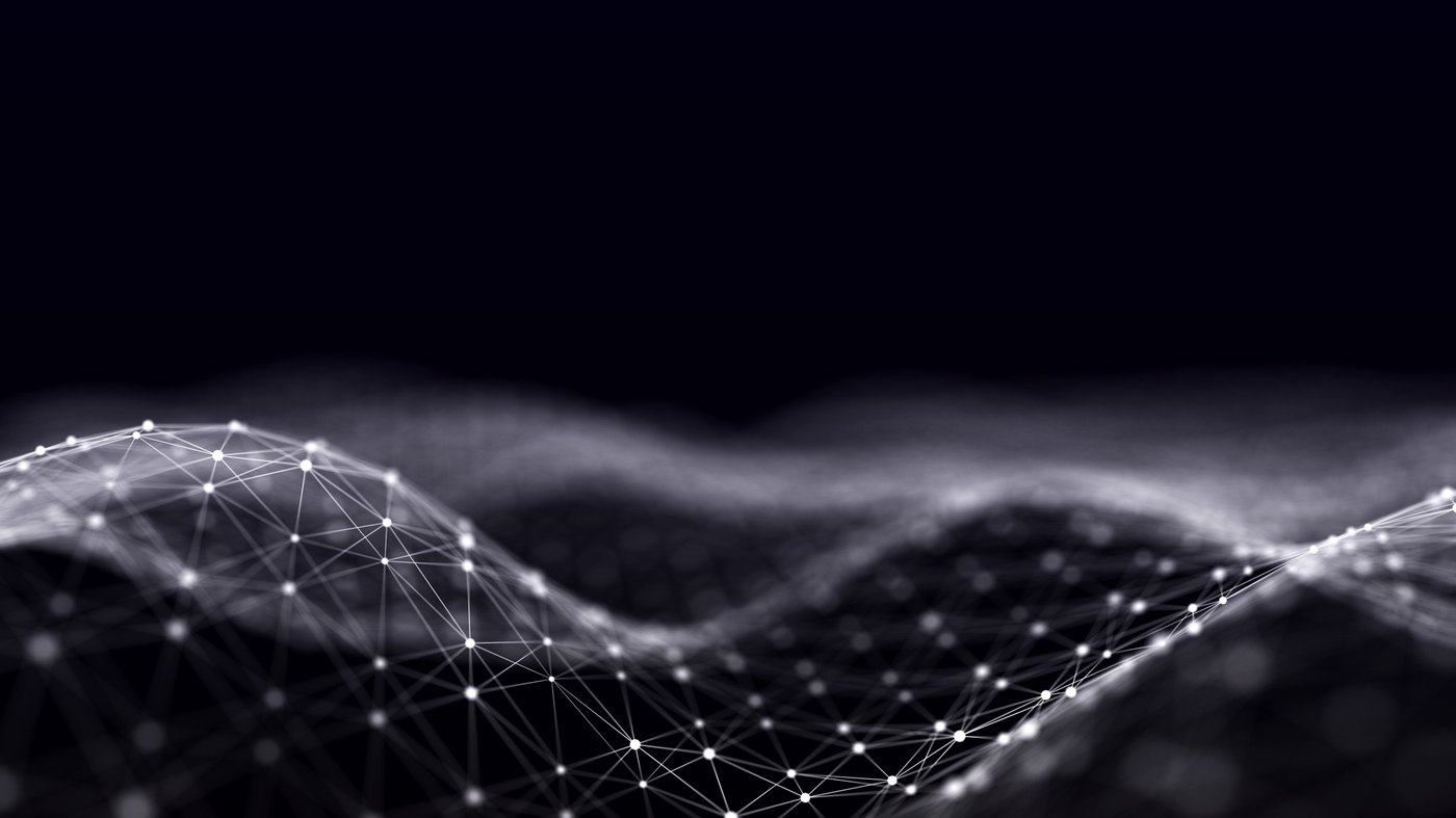 Structural communication of data transmission. Futuristic hexagon illustration. Technology concept. 3D rendering.