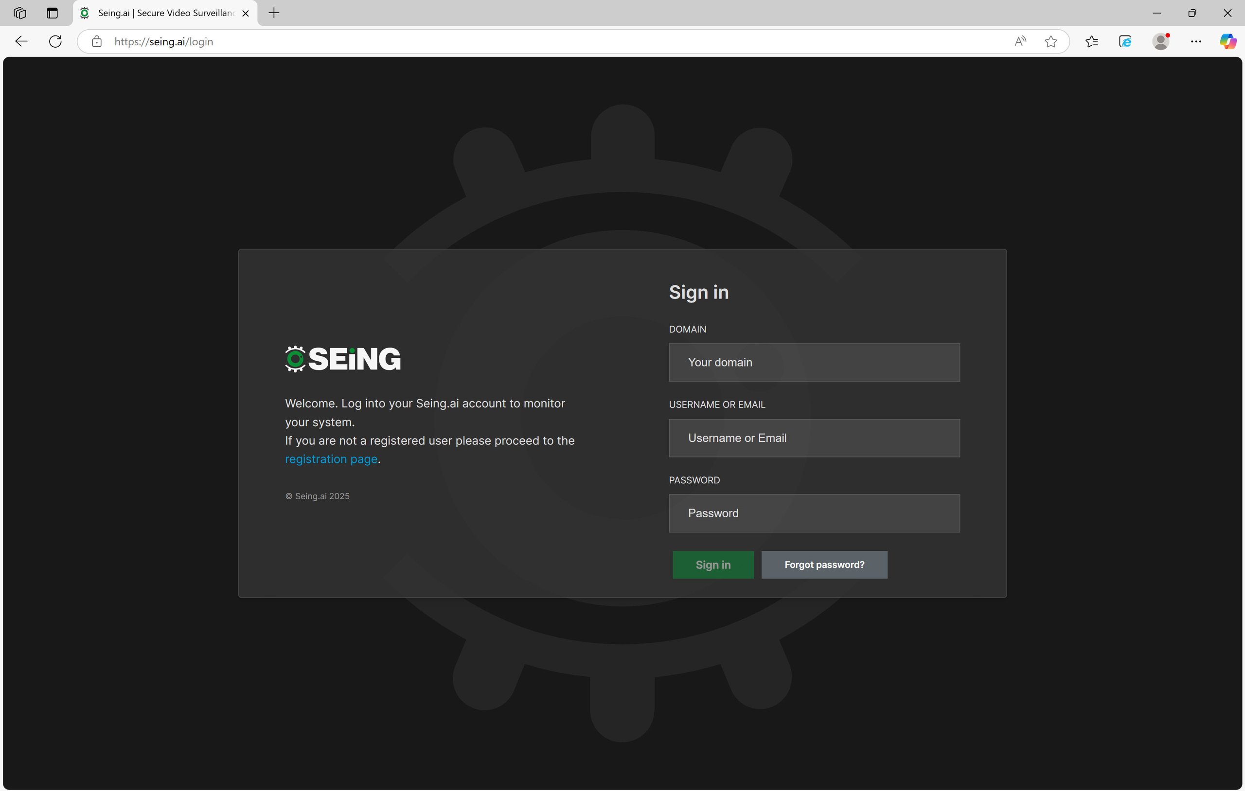 Installing SEiNG as an App with Microsoft Edge