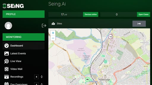 Navigating your SEiNG dashboard