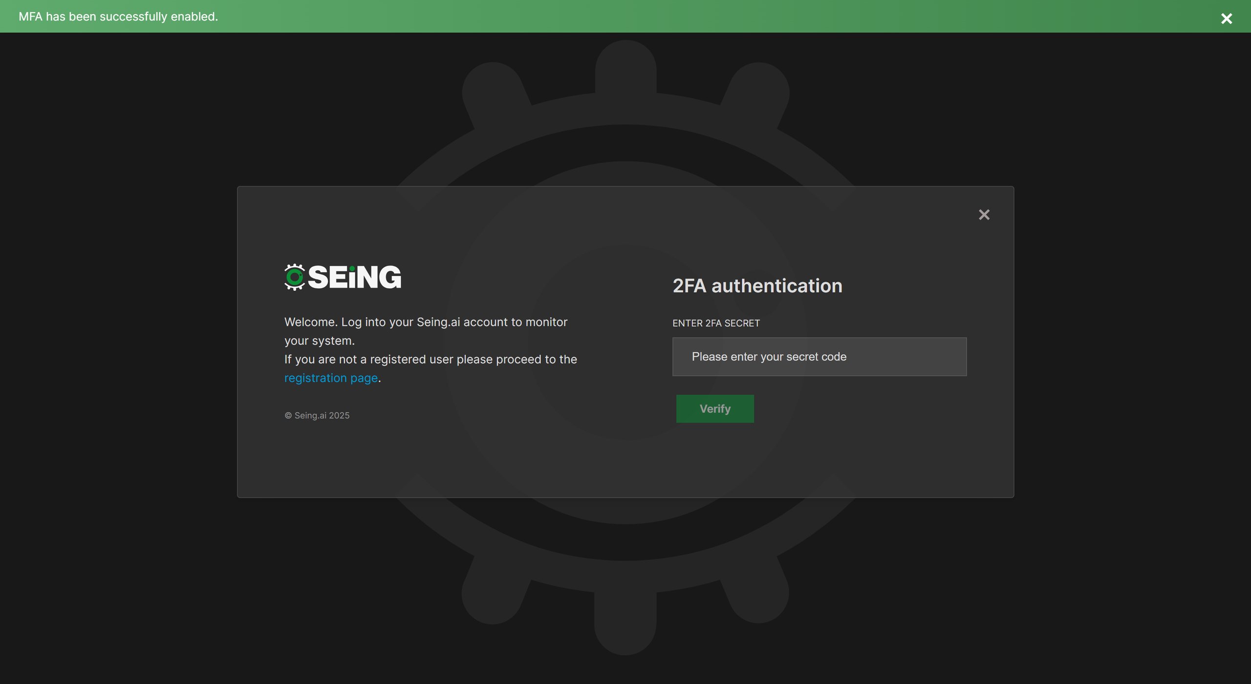 Sign In With 2FA