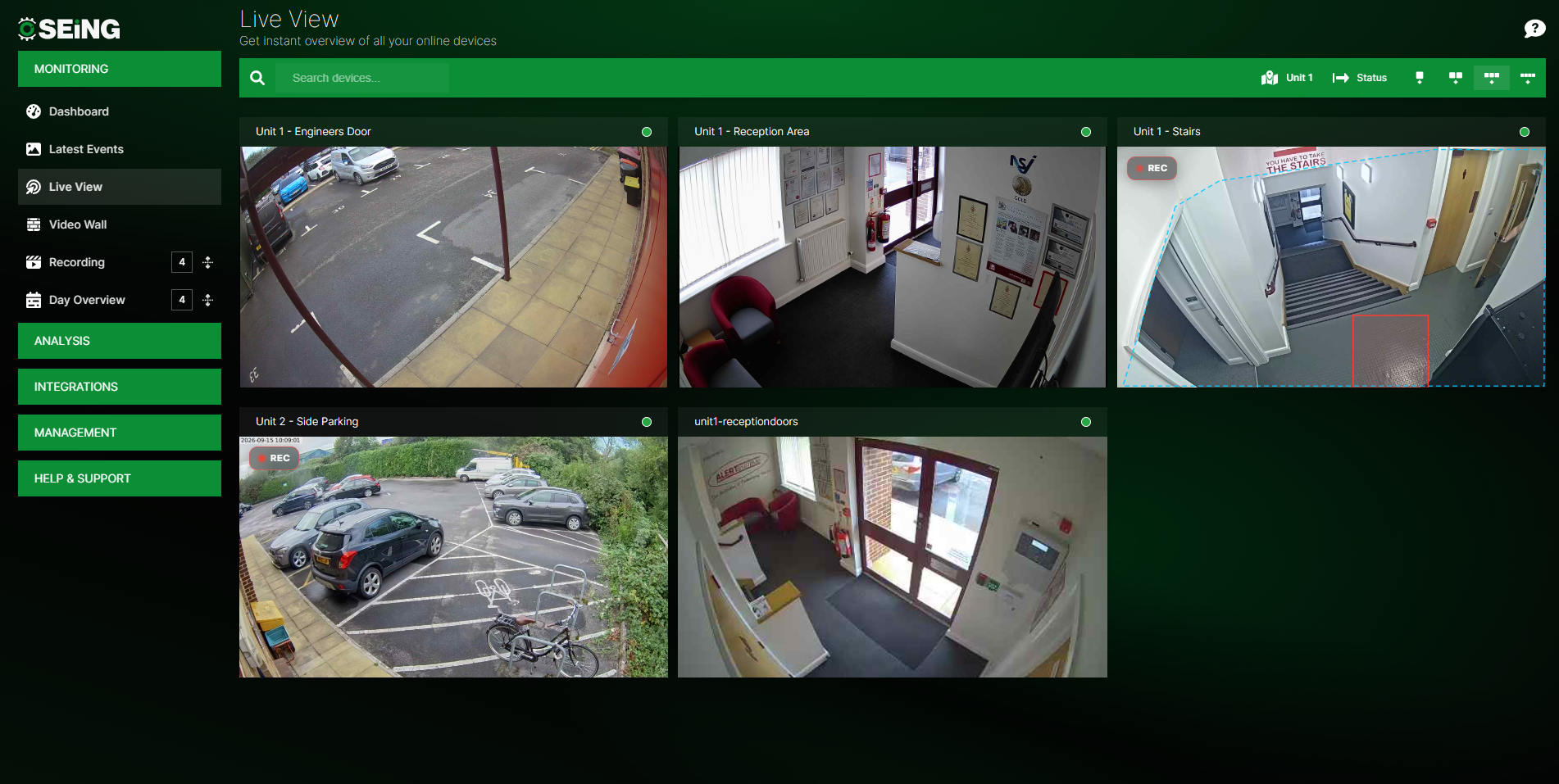 View live CCTV footage