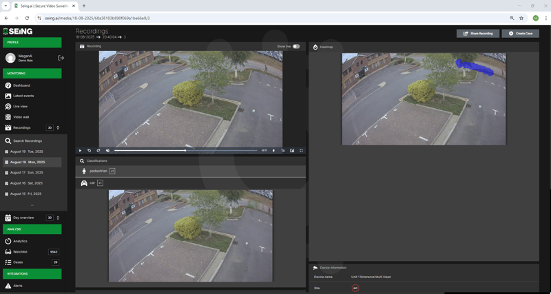 SEiNG smart ai-backed filters