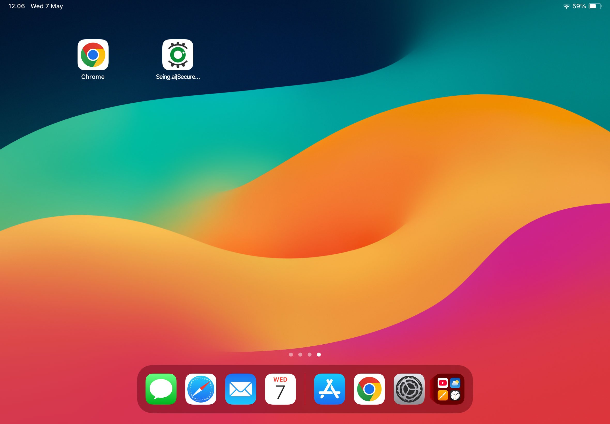iPad Home Screen
