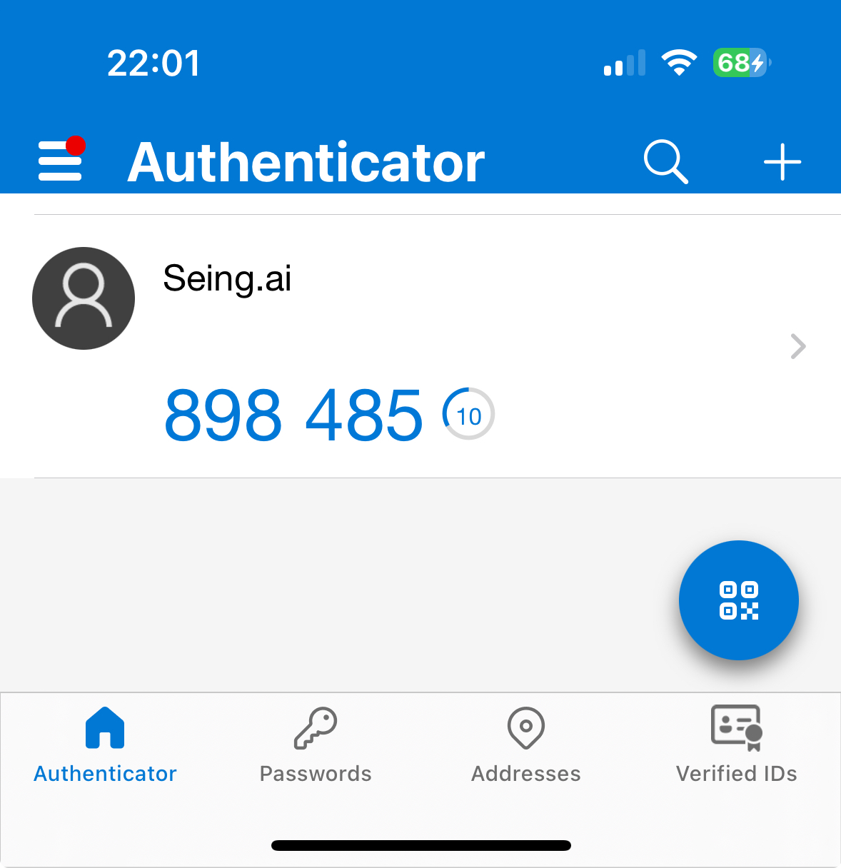 Authenticator Profile