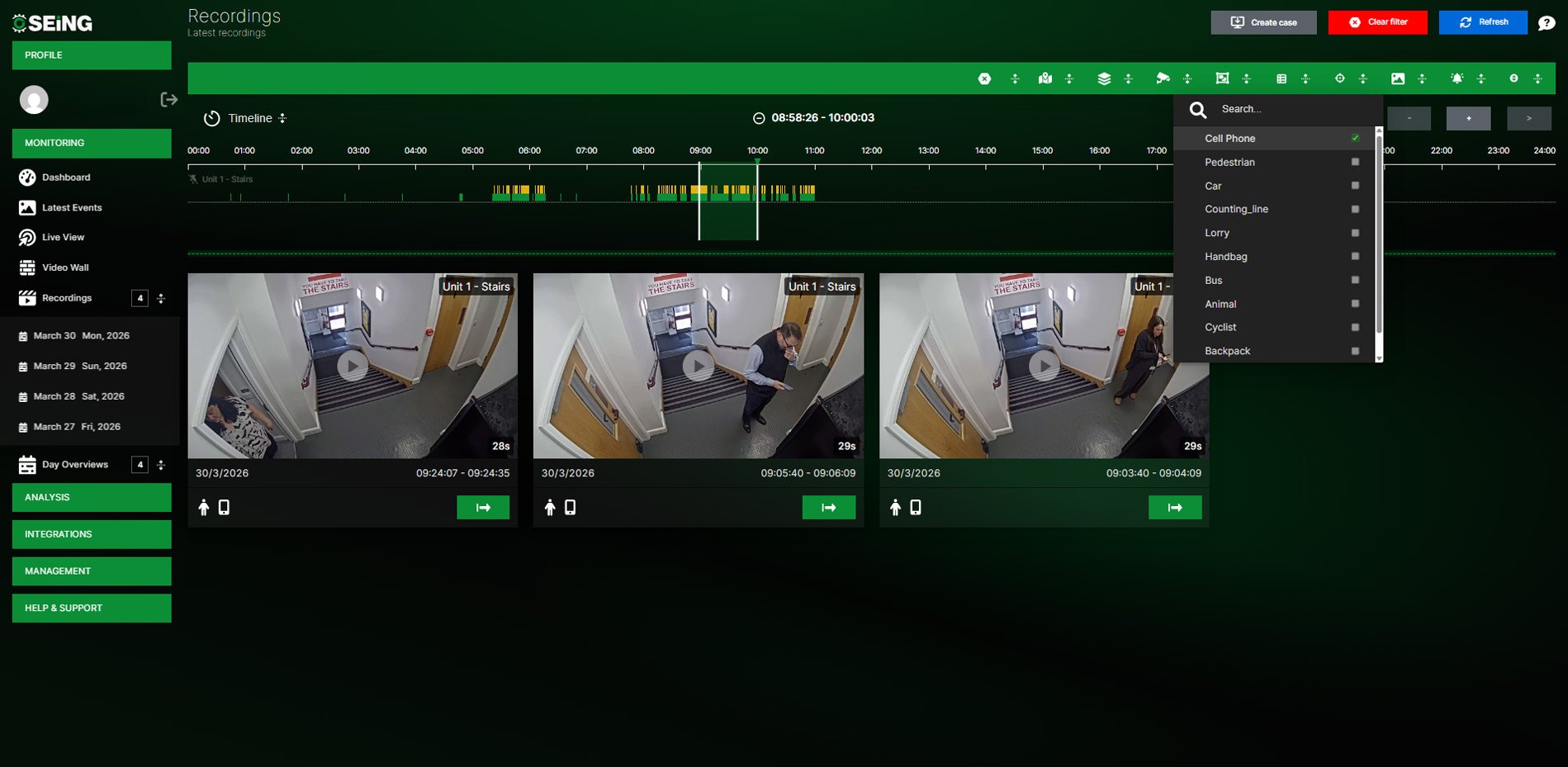 Example smart filter