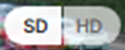SD HD toggle