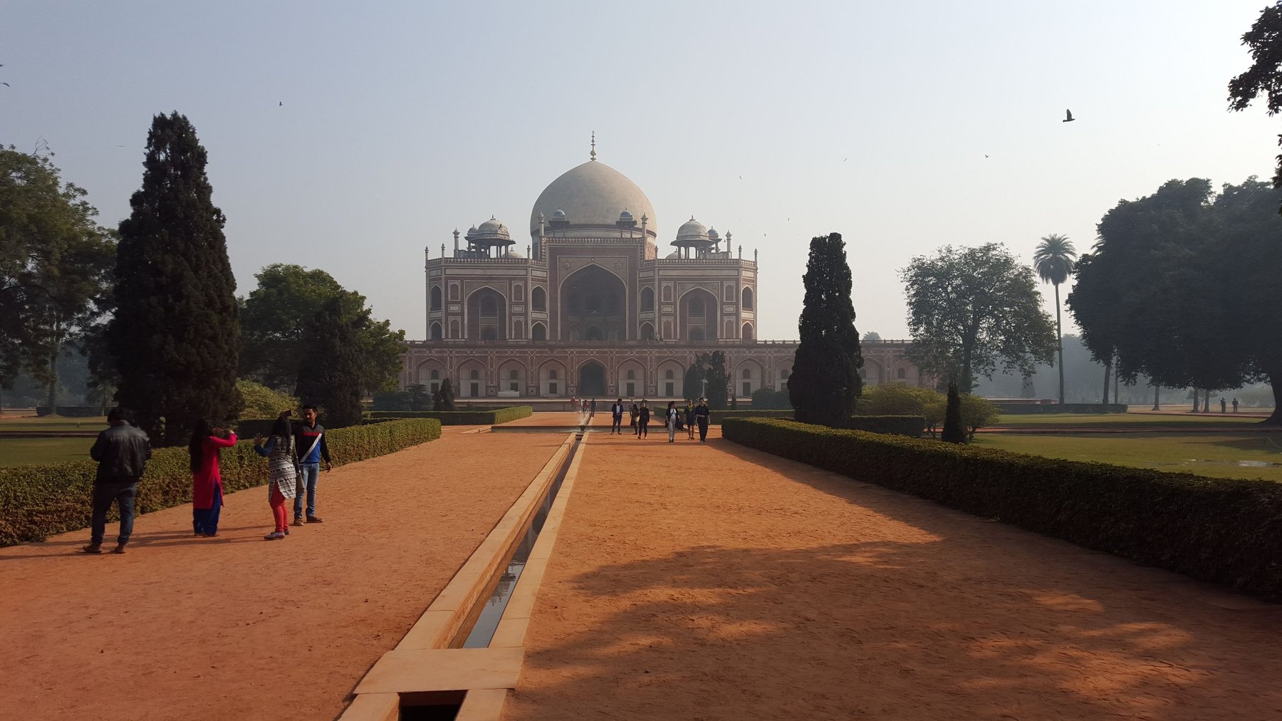 A grand building with a dome roof.