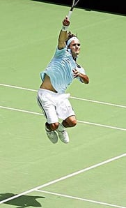rogerfederer smash