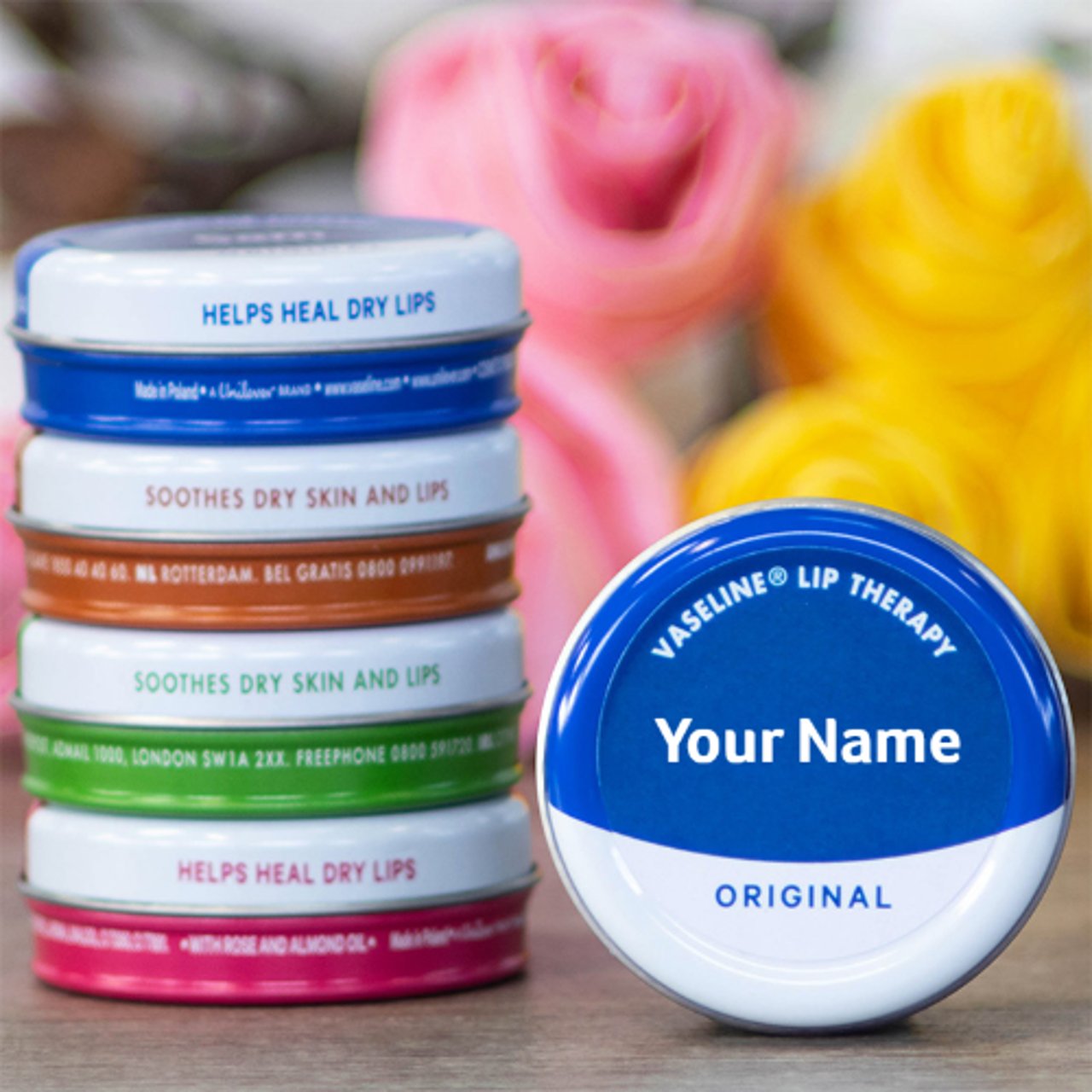 Personalised Vaseline Original Tin