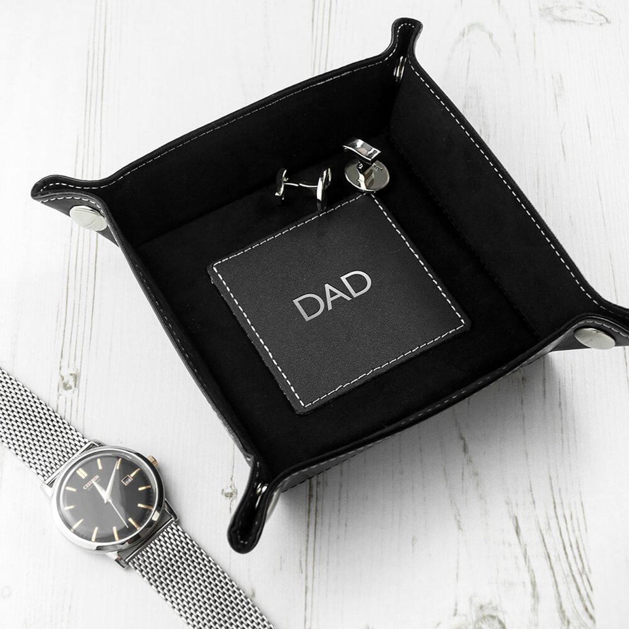 Personalised Velvet Valet Tray