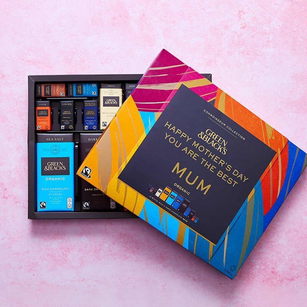 Personalised Box of Green and Blacks Chocolates - 560g