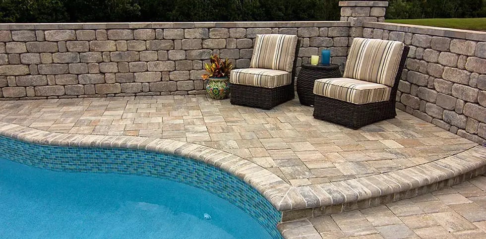 Outdoor Living: Patio, Outdoor Kitchen, Pool, Driveway, Walkway, Fire Pit