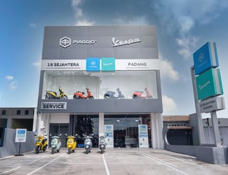 PT Piaggio Indonesia Buka Dealer Piaggio Vespa di Padang