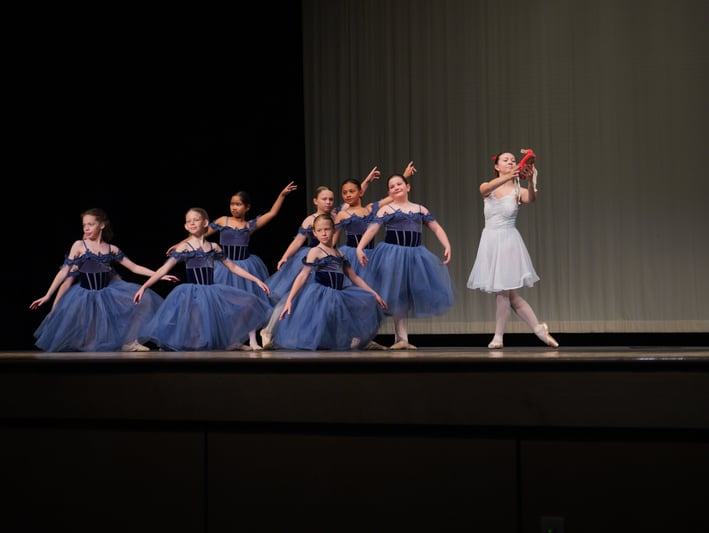 Bailarines de TDF en Vestuario