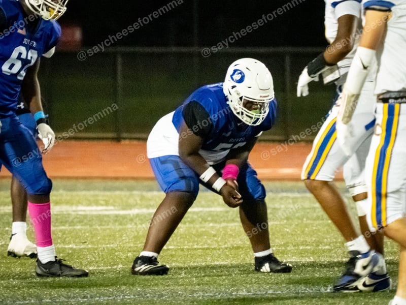 Photo 2 from Varsity football Dover vs. Sussex Central