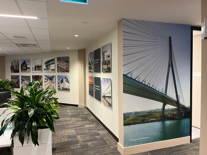 Best office wallpaper installation in Toronto