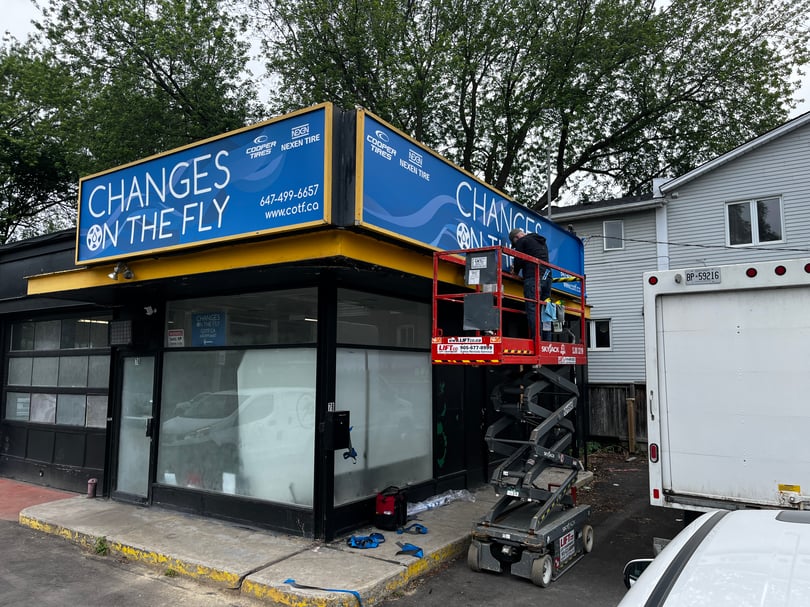 Signage and printed graphics installation services across Toronto and the GTA
