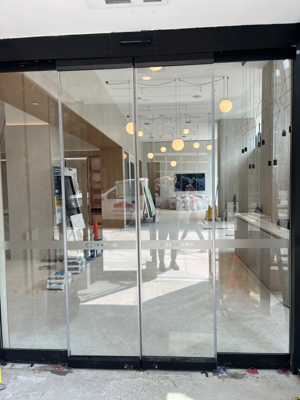 Code-compliant window safety markings installation in Toronto