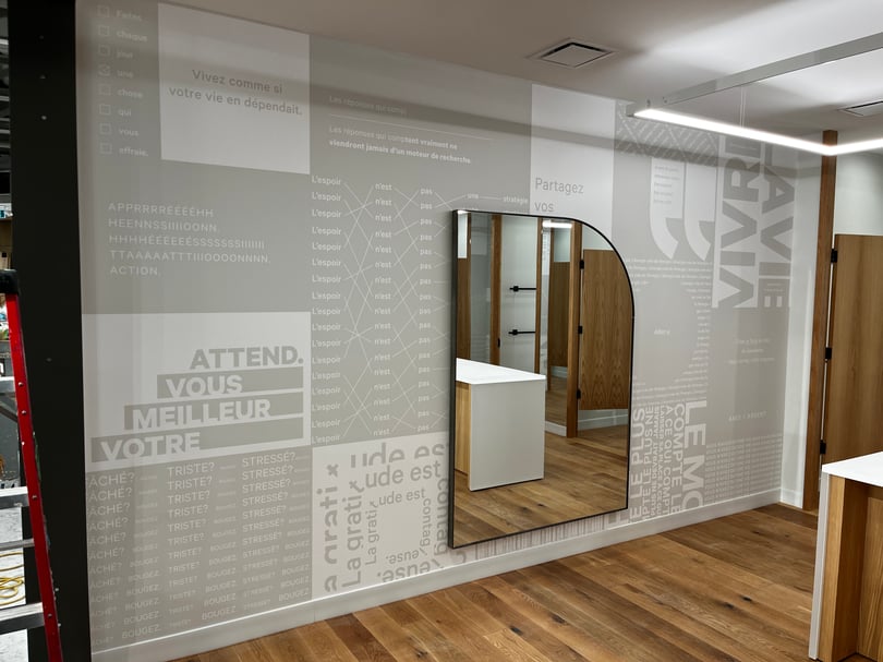 Wall Graphics installation services across Toronto and the GTA
