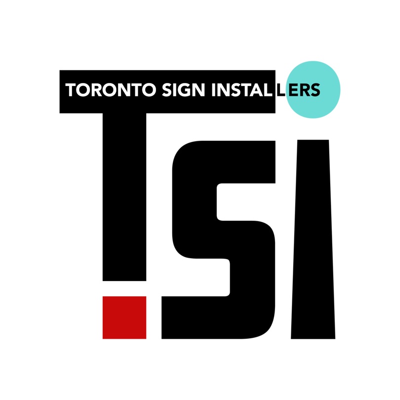 toronto sign installers logo transparent