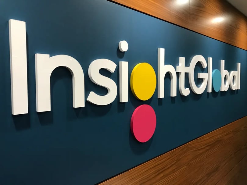 Interior office signs installed in a commercial space in Toronto