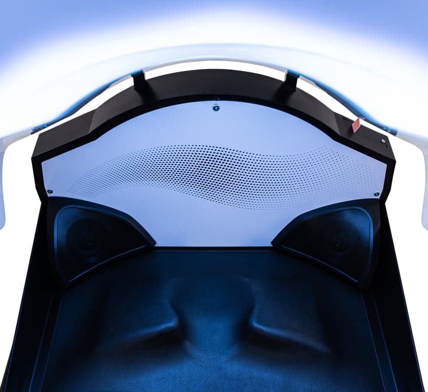 Hydrojet Massage Bed 3D-Schultermassage Detail von wellsystem
