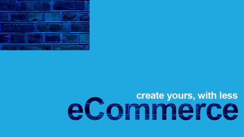 eCommerce - Coding for Entrepreneurs