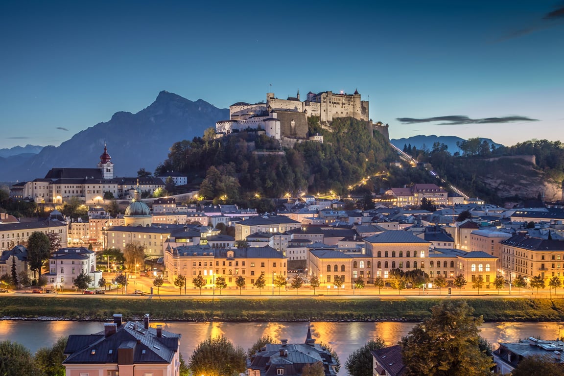 Tågresor från Salzburg