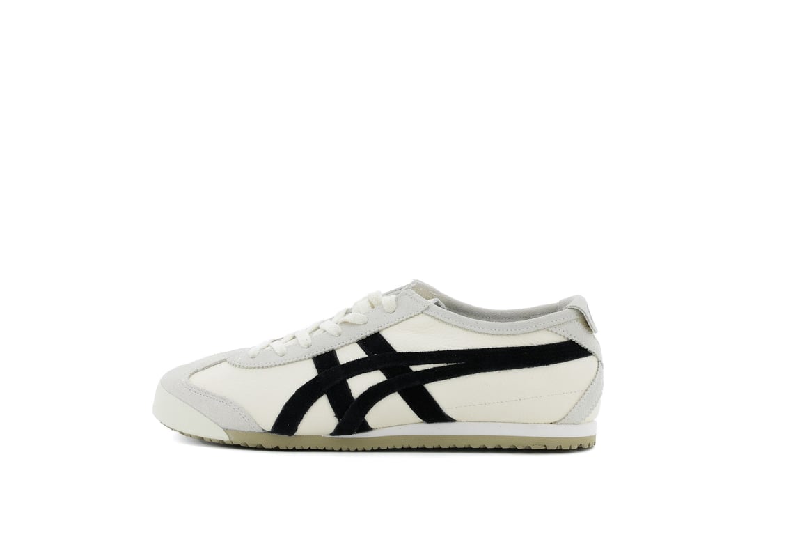 Onitsuka Tiger Men's White/Black Mexico 66 Vintage 'Birch Black' 1183B391-200