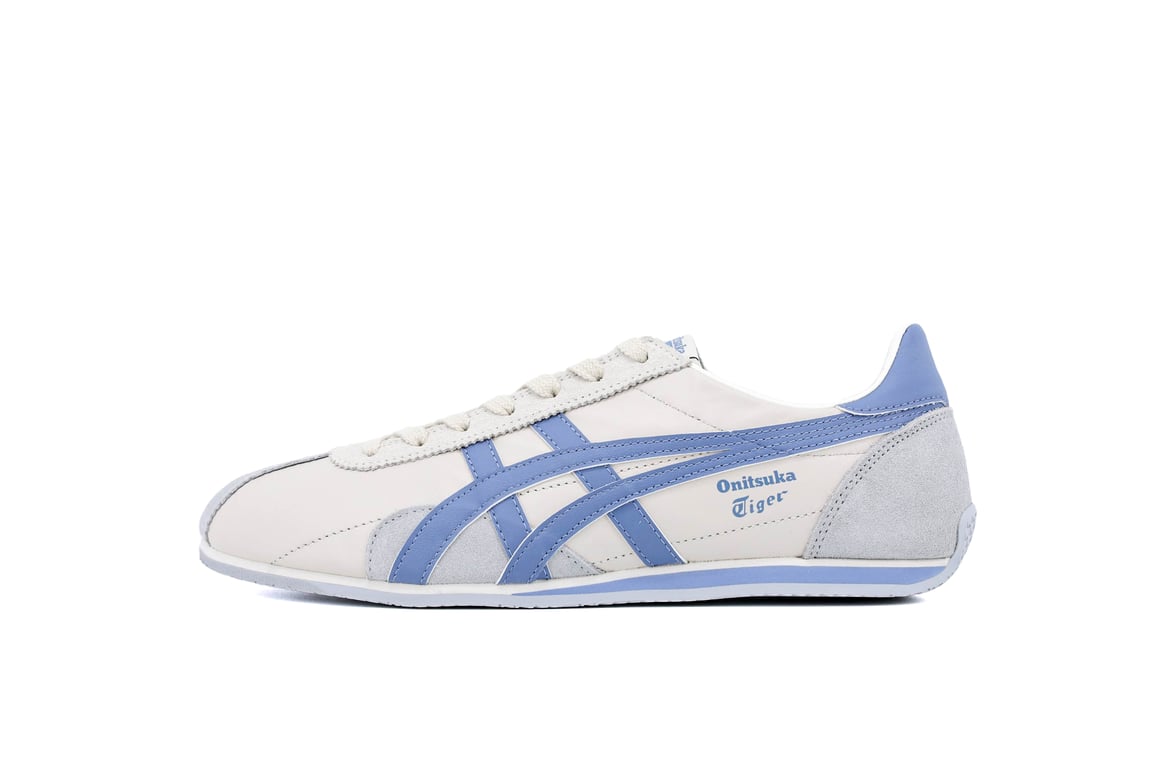 Onitsuka Tiger Men's Cream/Light Blue Runspark ' Light Blue' 1183B480-250