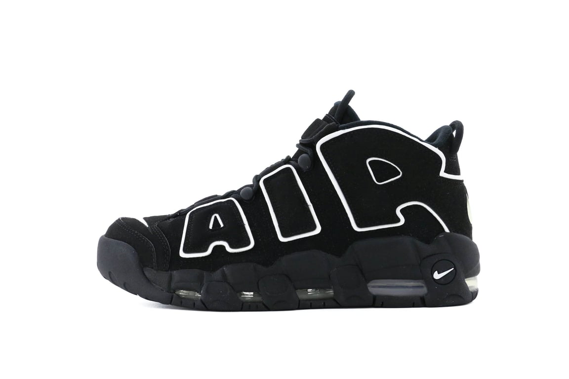 @_@y°°° Nike Air More Uptempo ブラック モア Nike Air More Uptempo Low Black Colorway: Black Style Code