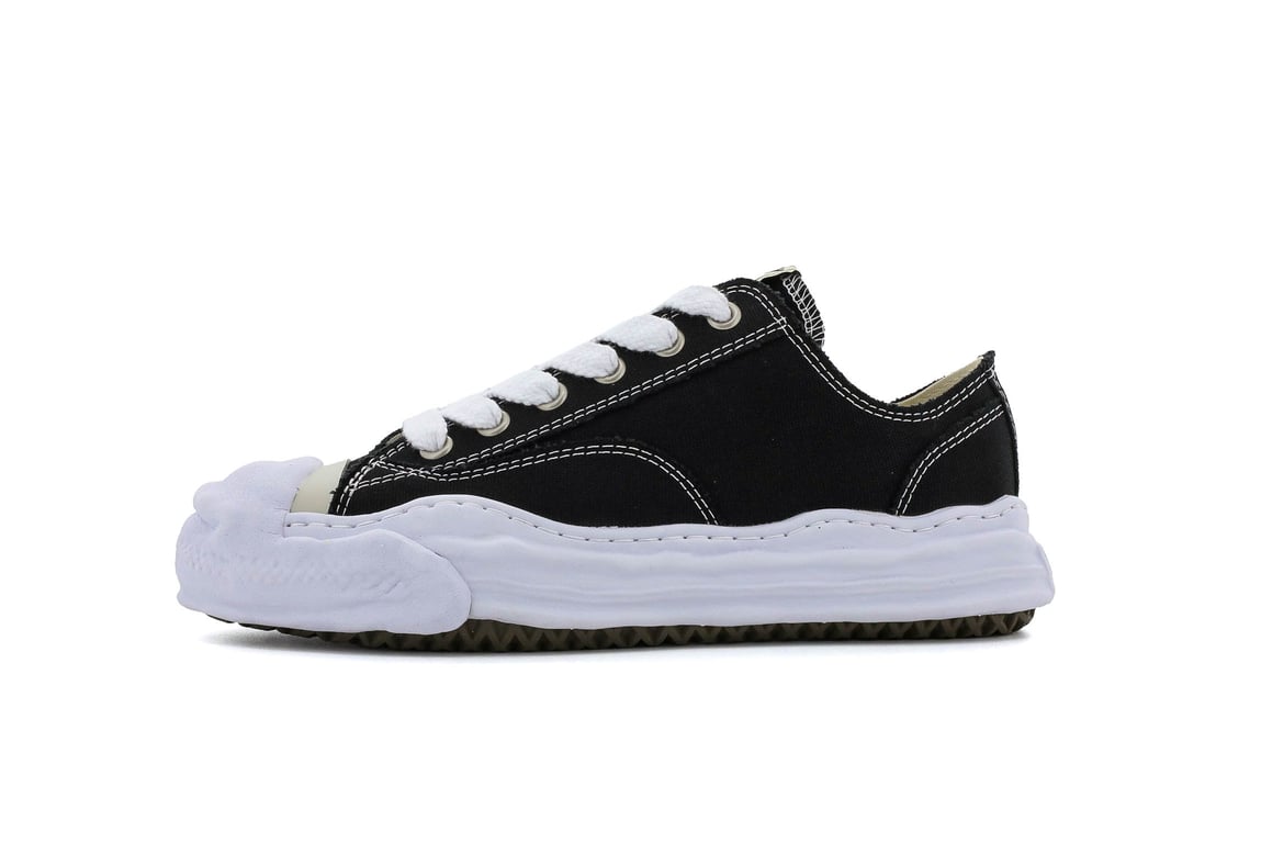 Maison MIHARA YASUHIRO HANK OG Sole Canvas Low 'Black White