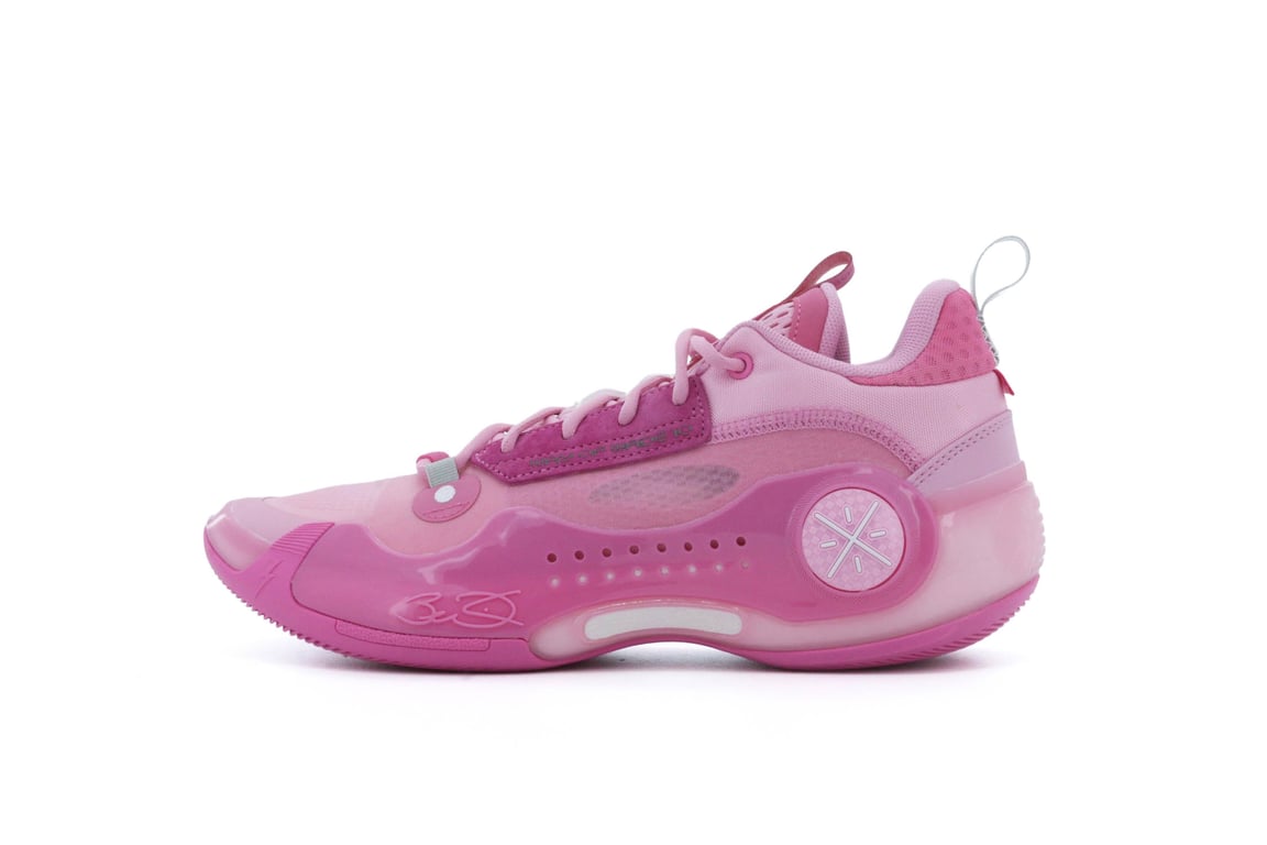 Joom Li-Ning Men's Pink Way Of Wade 10 Low Sneakers Abas083-38 Cm - Image 2