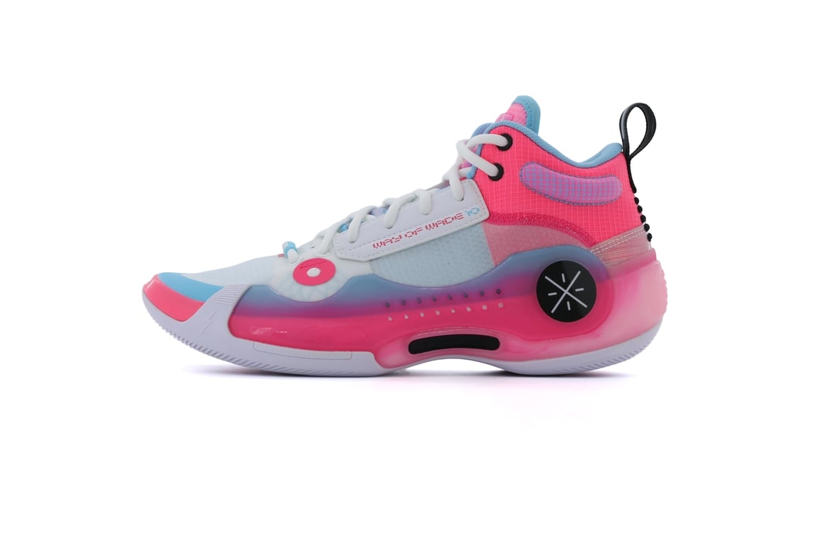 Joom Li-Ning Men's Gray Way Of Wade 10 South Beach Sneakers Pink Abas115-11 Cm - Image 2