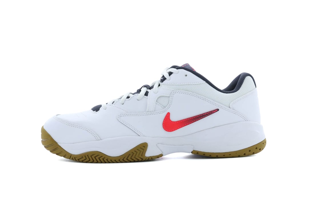 worn Black Red White Swoosh Nike Court Lite 2 Tennis Hardcourt Mens Shoes 10 M Nike Vapor Lite 2 Performance Review From The Inside Out  main image 3