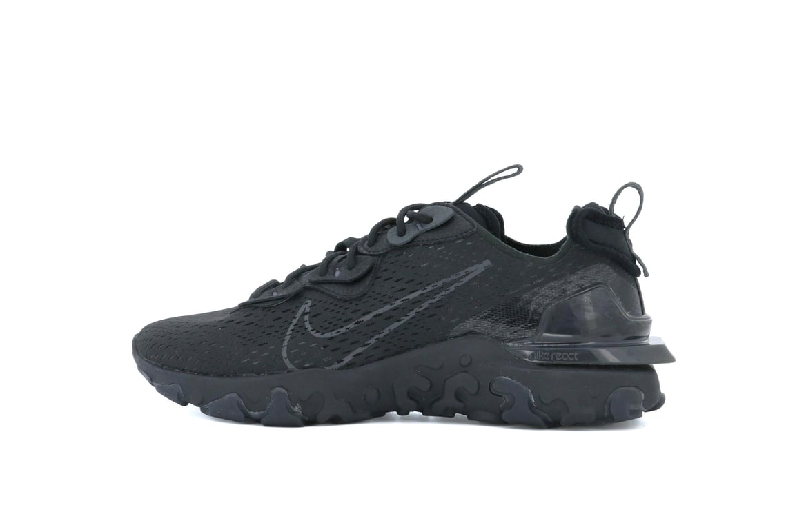 Nike Unisex Black Sneakers React Vision - Image 6