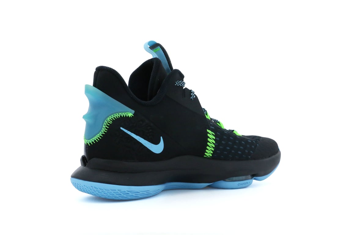 Nike LeBron Witness 5 EP 'Black Light Blue Fury' CQ9381-004