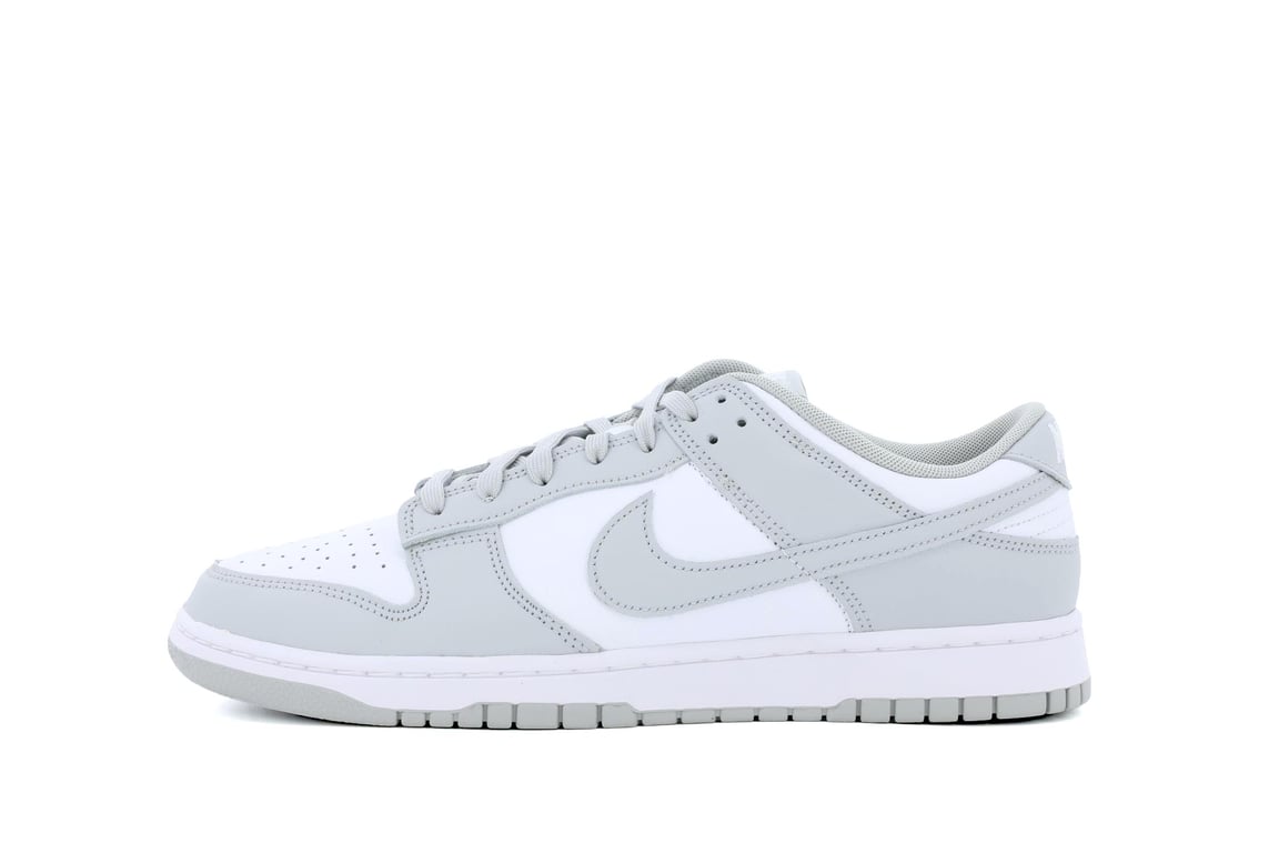 Nike - Men's Dunk Low - Leather - White - Size 9.5 - Image 2