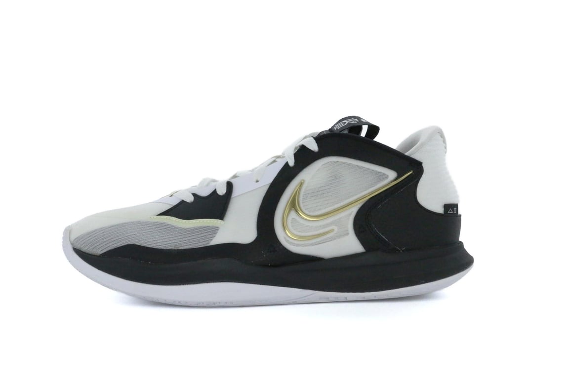 シューズ(男性用) KYRIE LOW 5 EP Nike Kyrie Low 5 EP 'White Black Metallic Gold' DJ6014-101