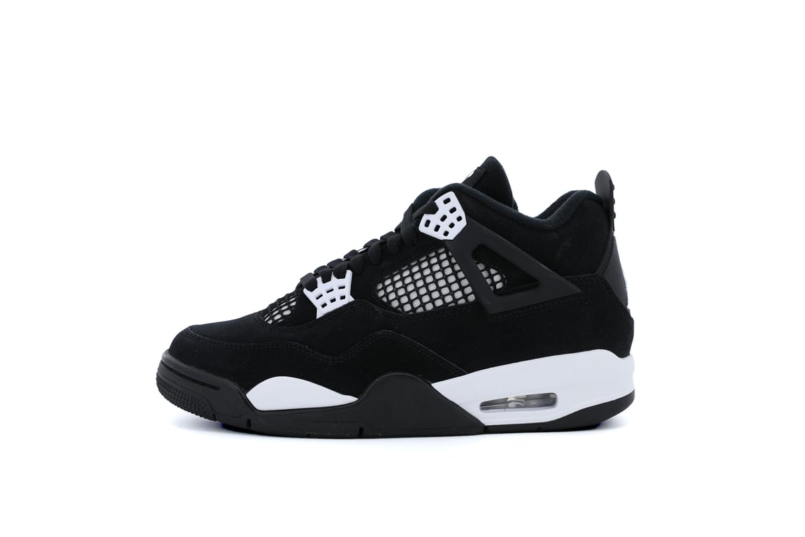 Air Jordan 4 ブラック/ホワイト JORDAN BRAND AIR JORDAN 4 RETRO BLACK/WHITE-ANTHRACITE-BLACK