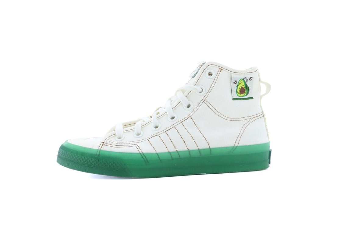 未使用 adidas NIZZA HI RF グリーン　オレンジ　ホワイト9.5 未使用 adidas NIZZA HI RF グリーン オレンジ ホワイト9.5