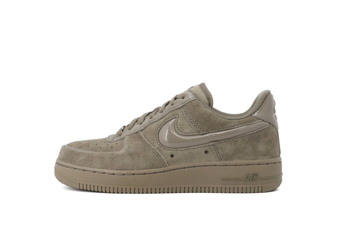 Nike Womens Air Force 1 Trainer Brown Size: 8 - Footasylum - Image 3