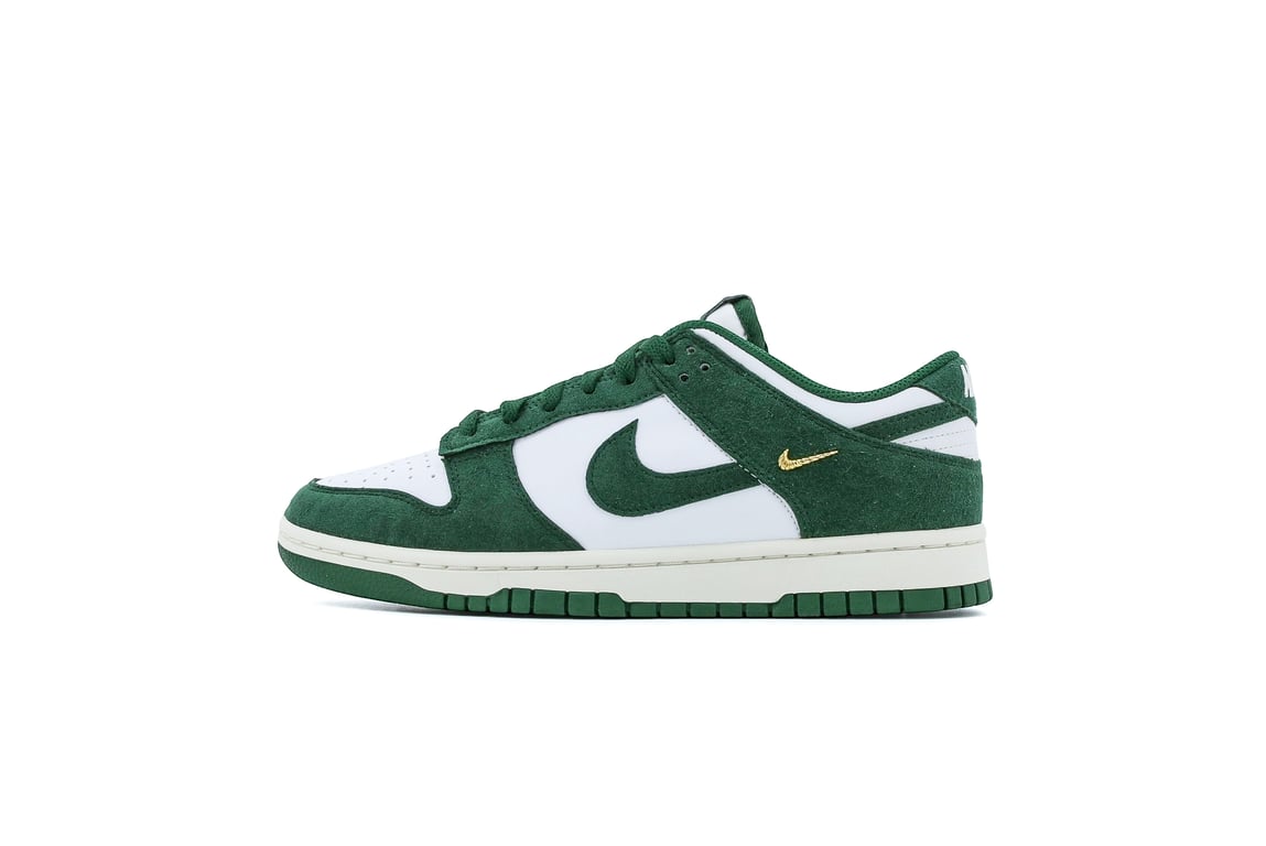 Nike Women's Dunk Low Leather Trainers - Summit Green - 5 (38.5) - Image 2
