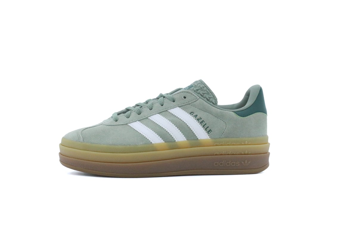 WMNS) adidas Gazelle Bold 'Silver Green Gum' ID6998