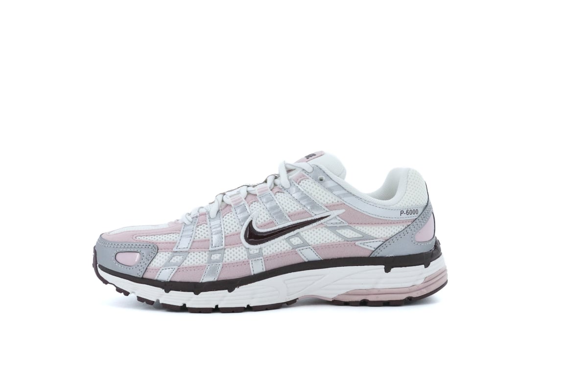 WMNS) Nike P-6000 'Summit White Metallic Silver Burgundy Crush