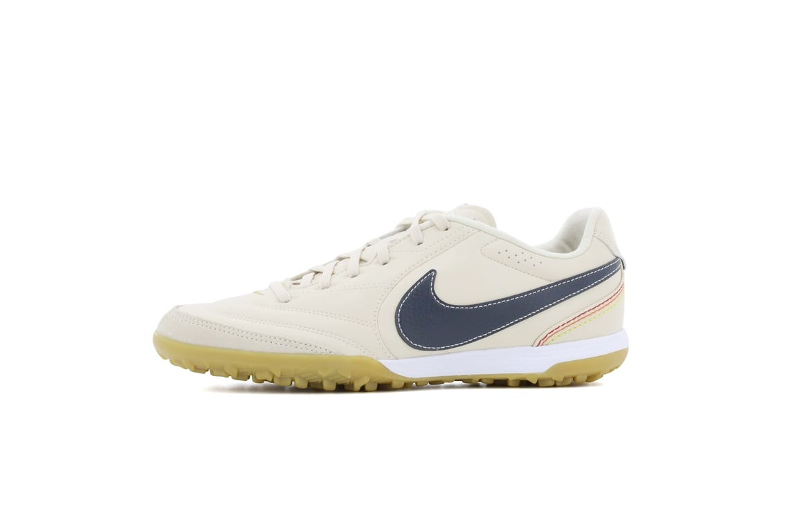 Nike Tiempo Ligera Pro Heritage TF 'Pearl White Dark Obsidian
