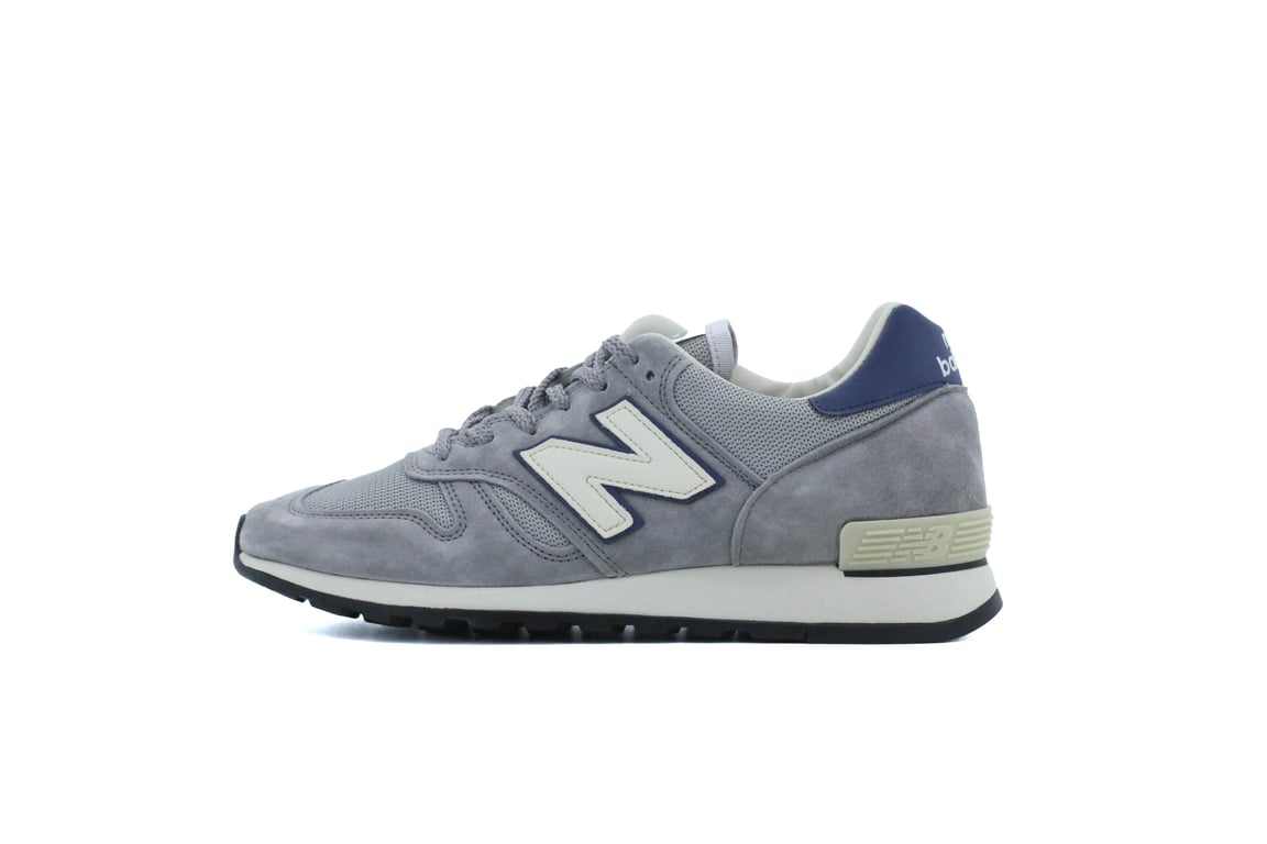 New Balance Men's Gray 670 Made In England 40Th Anniversary Sneakers Grey M670ukf Cm - Image 2