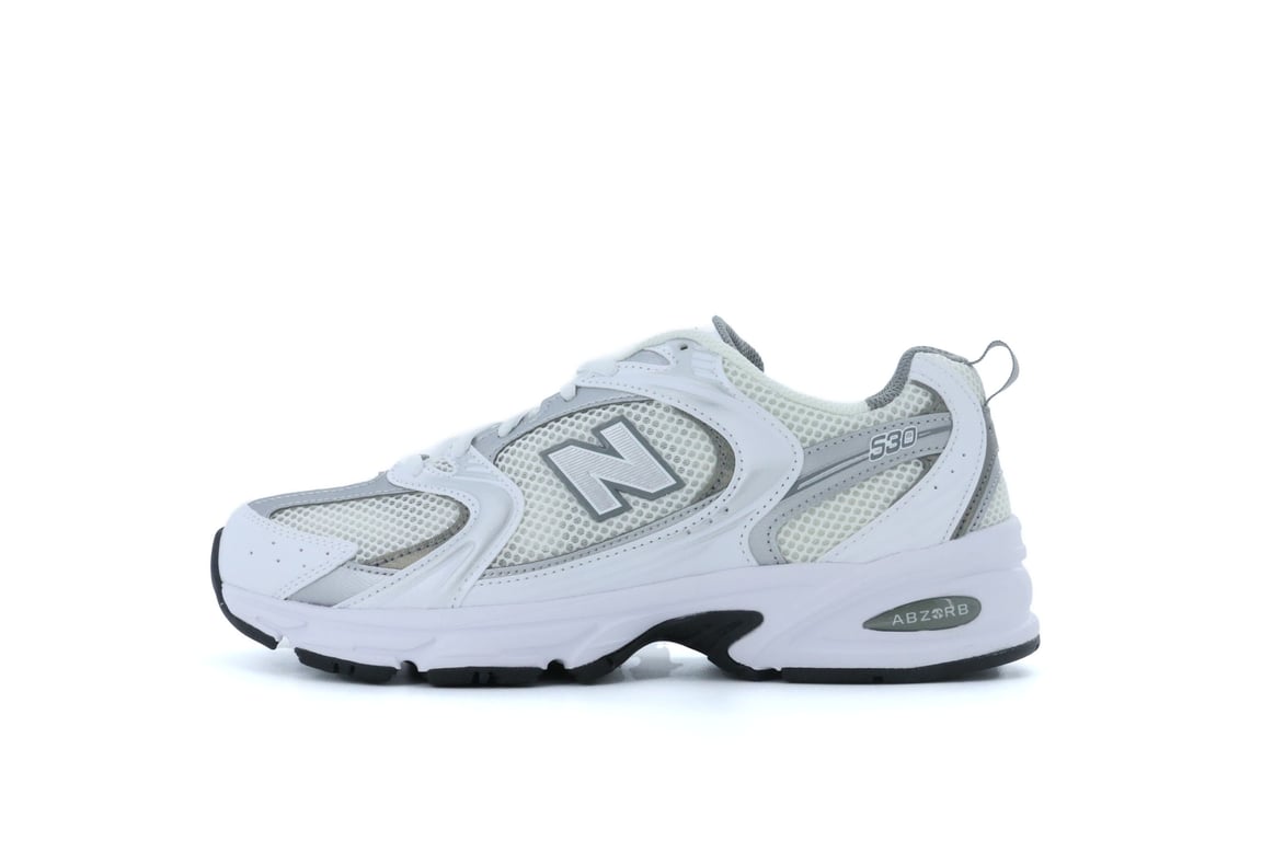 New Balance Men's White 530 ' Silver' Mr530ad