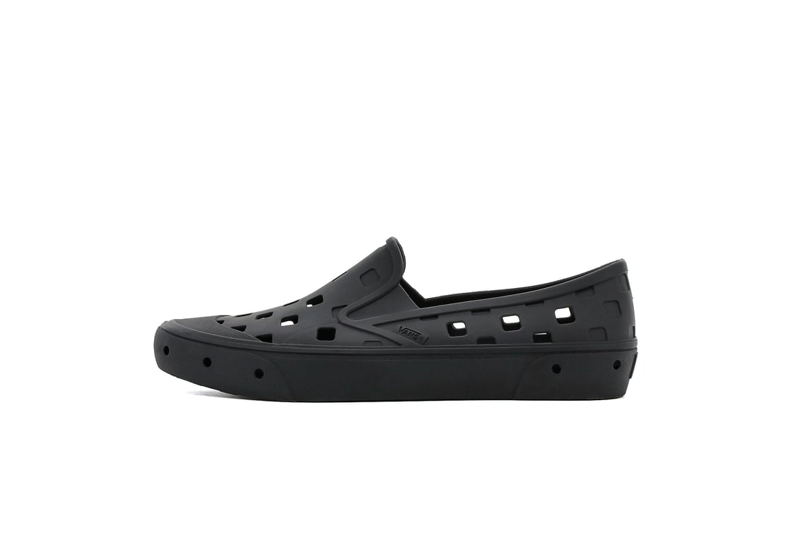Vans Unisex Gray Trek Slip-On Black Sneakers Vn0a5hf8blk Cm - Image 2