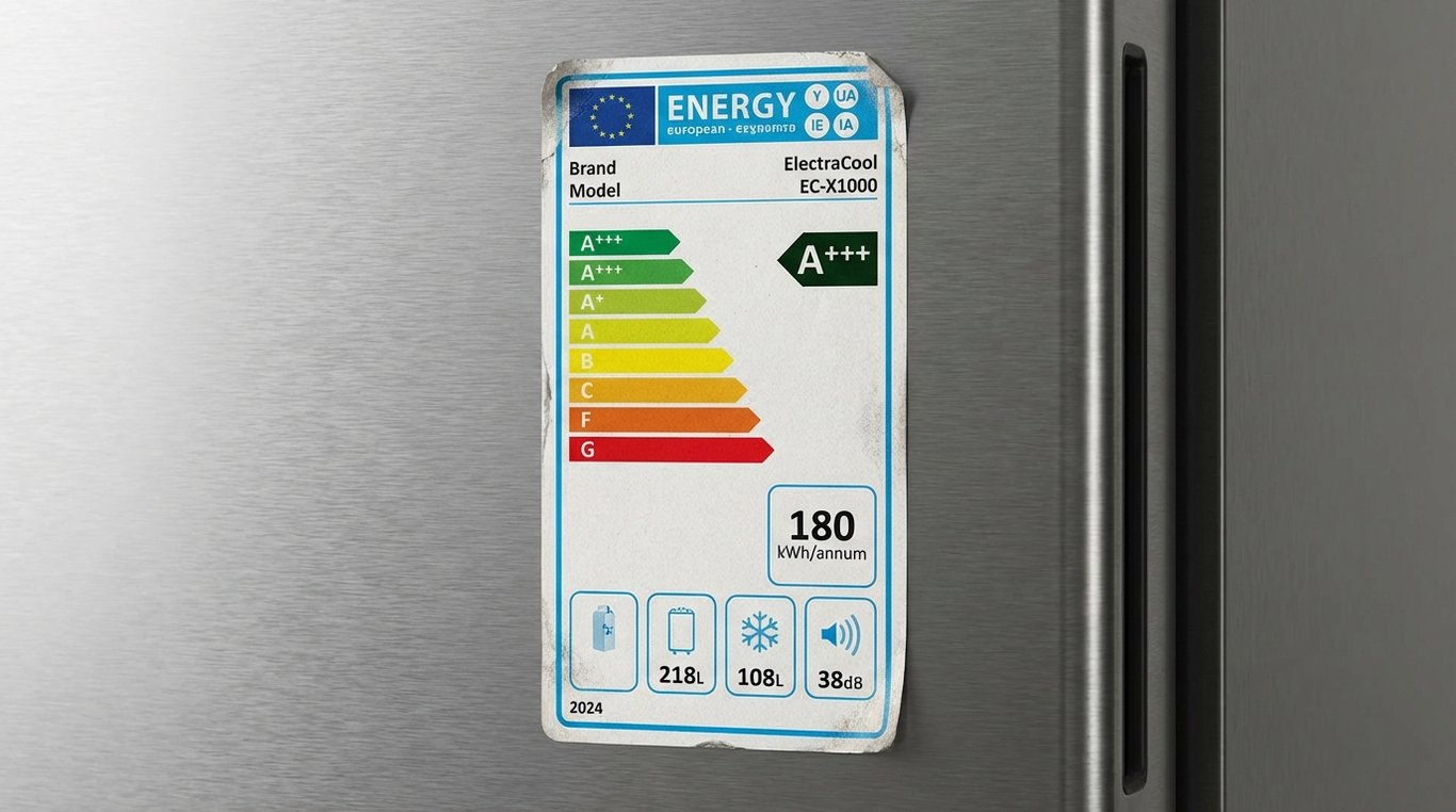 Technician repairing a refrigerator with back panel removed